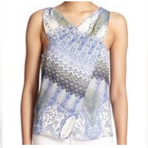 ramy brook becky wrap crossover tank top - Picture 2 of 10